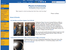 Tablet Screenshot of physics.neiu.edu